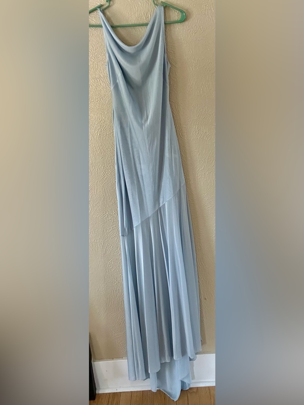 Khy Elegant Sheer Draped Long Dress